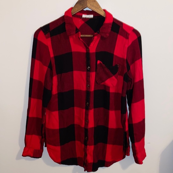 Maurices Checkered Flannel - Picture 1 of 5